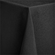 Poly Table Cloth - Black - 3.0m Rnd